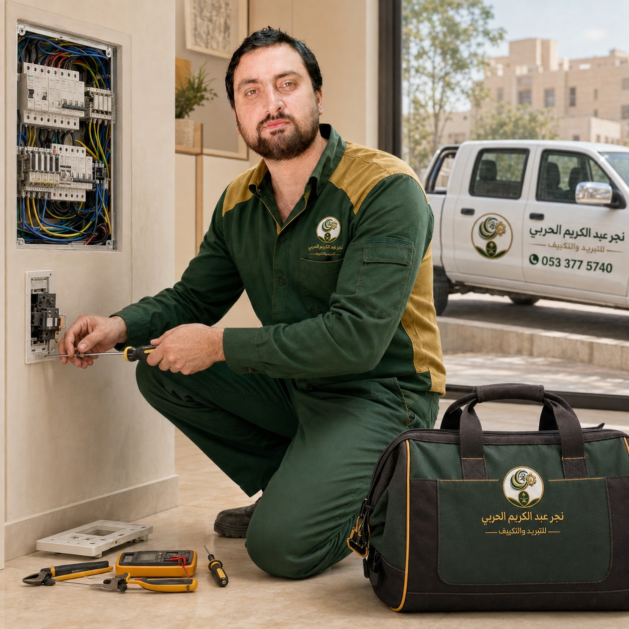 AC gas pressure test